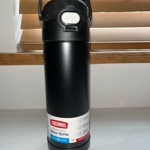 Thermos Black Insulated Bottle